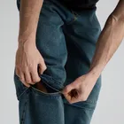 Blugi wide leg cu sectiuni detasabile unisex NOWEAR