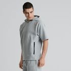 Bluza gri cu maneca scurta NOWEAR