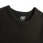 Bluza mulata neagra cu maneca lunga NOWEAR