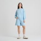 Bluza scurta din bumbac pieptanat NOWEAR