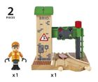 Brio World, Crossover cu semnal, jucarie din lemn