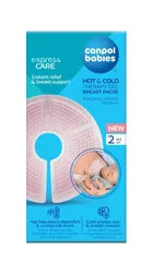 Canpol babies, compresa mamara cu gel, 2 buc.