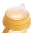 Canpol babies, FirstCup, canita anti-varsare cu duza din silicon, galben, 150 ml