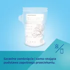 Canpol babies, pungi pentru stocarea laptelui matern, 150 ml, 2-25 buc.