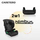 Caretero, Nimbus i-Size, scaun auto, inaltator, 15-36 kg, 100-150 cm, Red