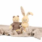Chicco, My Sweet Dou Dou, Ursulet de plus, jucarie de plus cu zornaitor