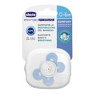Chicco, PhysioForma Comfort, suzeta din silicon, albastru, 0 luni+