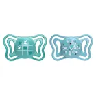 Chicco, Physioforma Light, suzeta din silicon, albastru, 16-36 m, 2 buc.