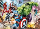 Clementoni, Progressive Super Color, The Avengers, puzzle 4in1, 360 piese