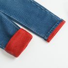 Cool Club, Blugi caldurosi pentru baieti, pull on regular, denim