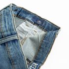 Cool Club, Blugi reglabili pentru baieti, croiala relax, albastru