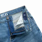 Cool Club, Blugi reglabili pentru baieti, croiala relax, albastru