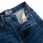 Cool Club, Blugi reglabili pentru baieti, croiala relax, albastru