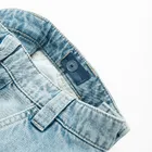 Cool Club, Blugi reglabili pentru baieti, wide leg, albastru