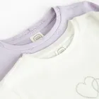 Cool Club, Bluza cu maneca lunga pentru fete, din tricot striat, mix, set, 2 buc.