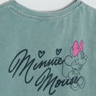 Cool Club, Bluza cu maneca lunga pentru fete, turcoaz, imprimeu Minnie Mouse