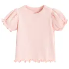 Cool Club, Bluza cu maneca scurta pentru fete, din tricot striat, mix, set, 2 buc.