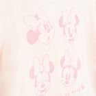 Cool Club, Bluza cu maneca scurta pentru fete, roz, imprimeu Minnie Mouse
