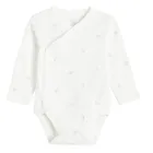 Cool Club, Body cu maneca lunga pentru baieti, alb, set, 2 buc.