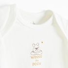 Cool Club, Body cu maneca lunga pentru baieti, mix, set, 3 buc., imprimeu Winnie the Pooh