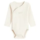 Cool Club, Body cu maneca lunga pentru bebelusi, din tricot striat, mix, set, 2 buc.