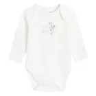 Cool Club, Body cu maneca lunga pentru bebelusi, mix, imprimeu 101 Dalmatieni, set, 3 buc.