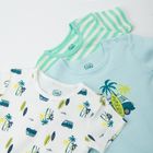 Cool Club, Body cu maneca scurta pentru baieti, mix, set, 3 buc.