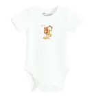 Cool Club, Body cu maneca scurta pentru baieti, mix, set, 4 buc., imprimeu Garfield