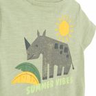 Cool Club, Body cu maneca scurta pentru baieti, verde