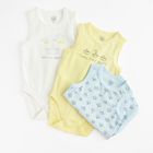 Cool Club, Body fara maneci pentru baieti, mix, set, 3 buc.