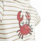 Cool Club, Body polo pentru baieti cu maneca scurta, frotte, bej