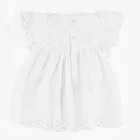 Cool Club, Body-rochie cu maneca scurta pentru fete, alb