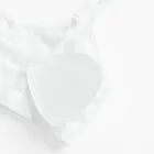 Cool Club, Bustiera pentru fete, din tricot striat, alb, microfibra, set, 2 buc.