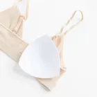 Cool Club, Bustiera pentru fete, din tricot striat, bej