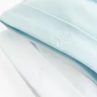 Cool Club, Caciuli pentru baieti, culoare albastru deschis si alb, set 2 buc.