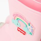 Cool Club, Cizme de cauciuc pentru fete, roz, imprimeu Fisher-Price