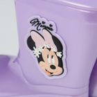 Cool Club, Cizme de cauciuc pentru fete, violet, imprimeu Minnie Mouse