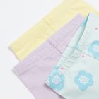 Cool Club, Colanti 3/4 pentru fete, menta verde, violet, galben, set, 3 buc.