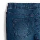 Cool Club, Colanti denim pentru fete, croiala flare, albastru