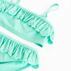 Cool Club, Costum de baie din doua piese pentru fete, UV 50, menta verde