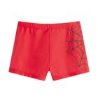 Cool Club, Costum de baie pentru baieti, rosu, UV 50, imprimeu Spider-Man