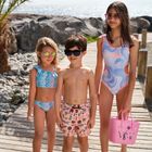 Cool Club, Costum de baie pentru fete, UV 50, albastru