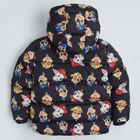 Cool Club, Geaca cu gluga pentru baieti, gri inchis, imprimeu Paw Patrol