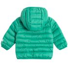 Cool Club, Geaca cu gluga pentru baieti, verde, imprimeu College team