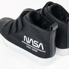 Cool Club, Ghete de iarna pentru baieti, negru, imprimeu NASA