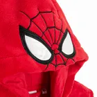 Cool Club, Halat de baie cu gluga pentru baieti, rosu, imprimeu Spider-Man