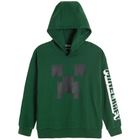 Cool Club, Hanorac cu fermoar pentru baieti, verde, imprimeu Minecraft