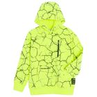 Cool Club, Hanorac cu gluga pentru baieti, oversize, verde neon
