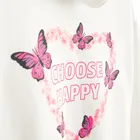 Cool Club, Hanorac cu gluga pentru fete, calduros, alb