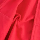 Cool Club, Hanorac cu gluga pentru fete, cu fermoar, rosu